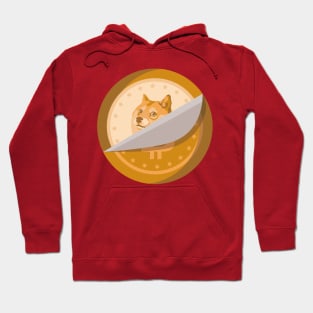 Dogecoin the New Bitcoin Crypto Design Hoodie